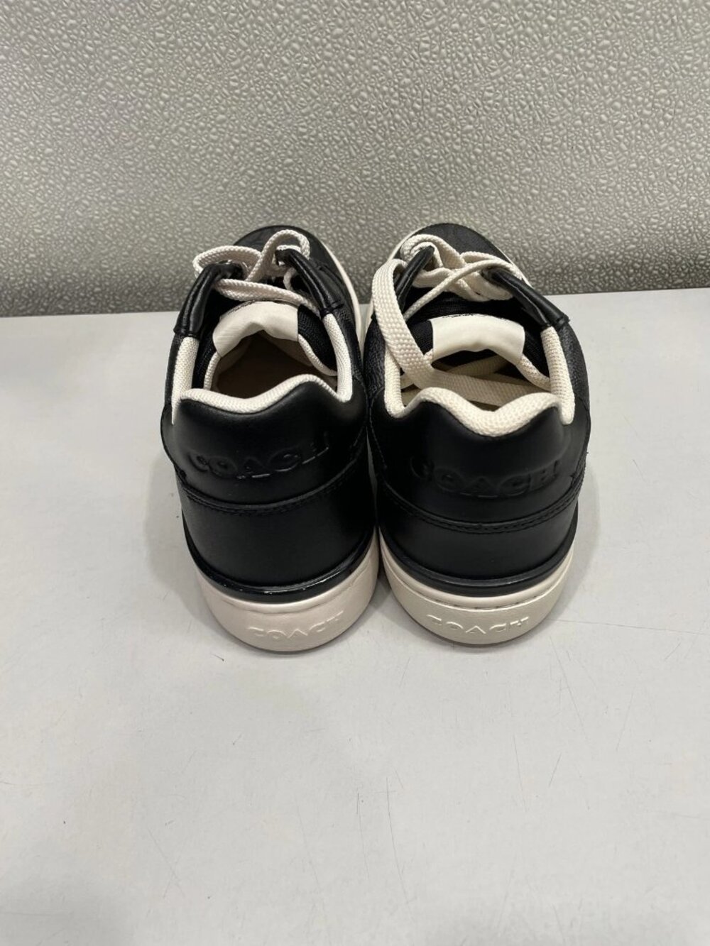 Coach Clip Court Low Top Sneaker In Signature Canvas Women's US 7.5B, Black - Picture 6 of 10
